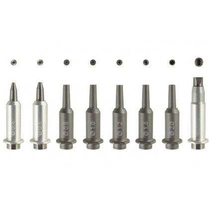 Renfert IT Sandblasting Unit Replacement Nozzles - 8 Size Options ** SOME SIZES SPECIAL ORDER **